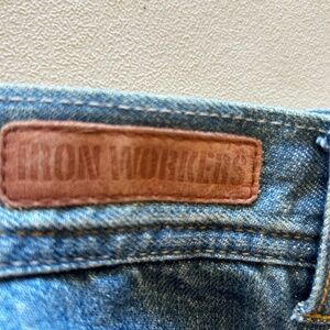 Iron workers riding pants